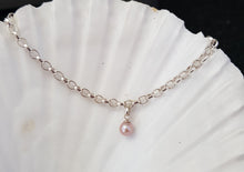 Load image into Gallery viewer, Pink pearl bracelet
