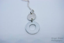 Load image into Gallery viewer, 'Going solo' silver pendant
