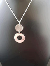Load image into Gallery viewer, 'Going solo' silver pendant
