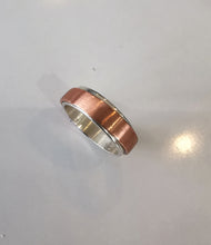 Load image into Gallery viewer, Silver And Copper Band
