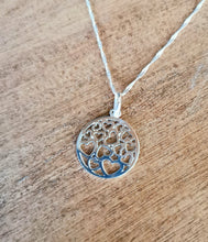 Load image into Gallery viewer, Sterling Silver Hearts Necklace
